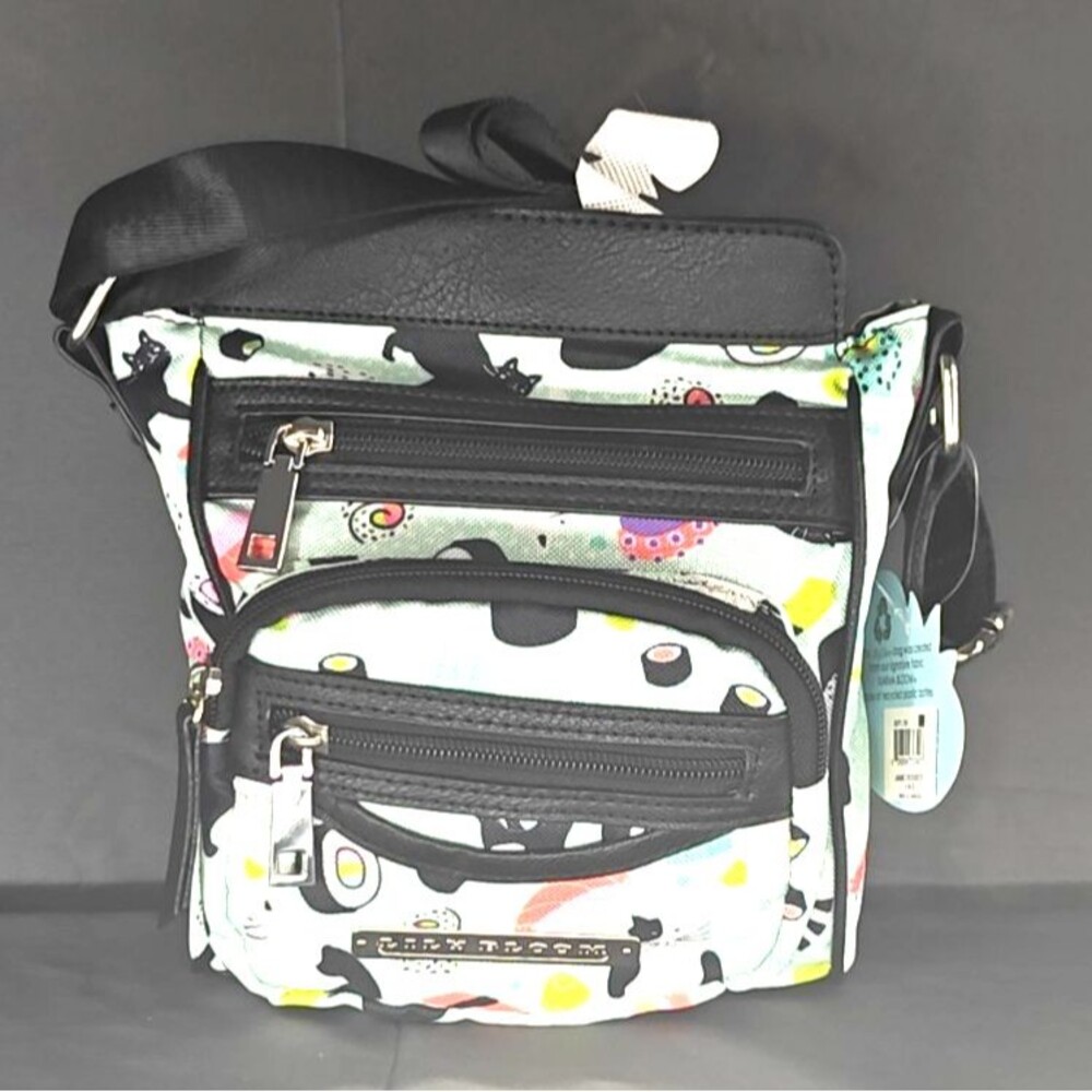 NWT Lily Bloom Jaime Cat & Sushi Small Cross Body Bag RV $49